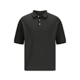 thumbnail image 4 of Men's Ice Silk Business Shirt Anti-Wrinkle Quick-Drying Solid Tee Short Sleeve Lightweight Casual Work Tops, 4 of 6