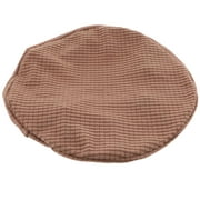 Padded Round Bar Stool Cover Cushion Round Chair Seat Cushion for Wooden Metal Chocolate