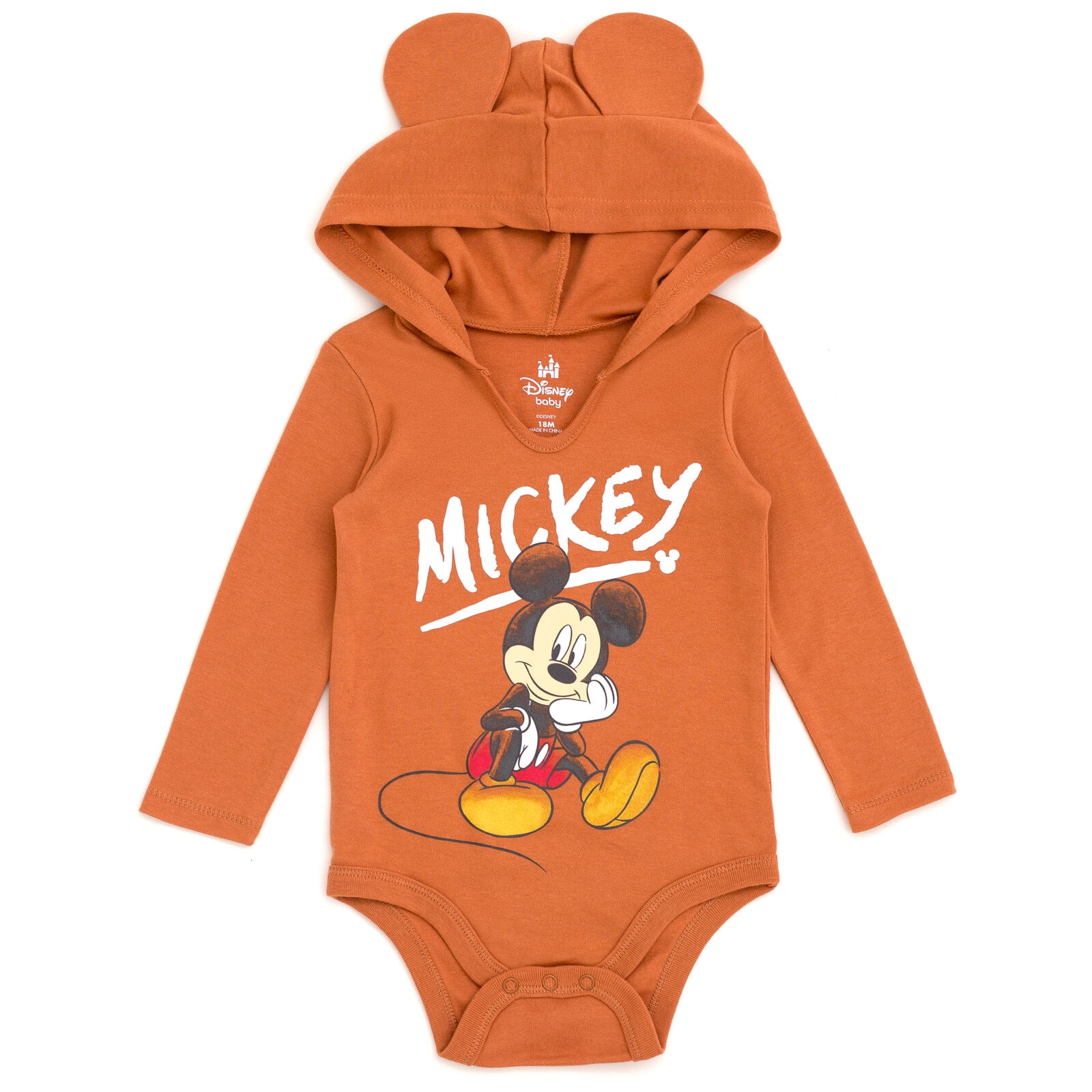 Disney Mickey Mouse Pluto 3 Pack Cosplay Bodysuits Newborn to Infant