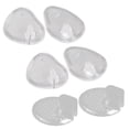 thumbnail image 1 of 3 pares de medias plantillas de antepié transparentes Cojines Plantillas de zapatos autoadhesivos para aliviar el dolor en los pie HOMEMAXS mx4745317, 1 of 5