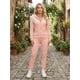 thumbnail image 2 of Conjunto 2 Piezas Hoodie con Cierre y Pants Estilo Casual Chic con Detalle Brillante para Mujer, 2 of 5