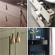thumbnail image 4 of Furniture Knobs and Handles, Gold Furniture Knob, 2 Units, Renovation Door Drawer Furniture Kitchen Home Decorating, Hole Center Distance 32 mm, 4 of 5