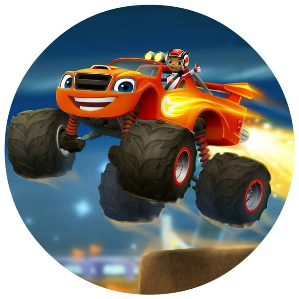 Blaze and the Monster Machines Edible Image Photo Cake Topper Sheet Birthday Party - 8 Blaze and the Monster Machines Edible Image Photo Cake Topper Sheet Birthday Party - 8