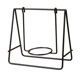 thumbnail image 5 of Base de bola de cristal, soporte para bolas, manualidades, adornos estables y resistentes, soporte para esferas. Negro, 5 of 9