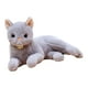 thumbnail image 5 of Juguete de peluche de gato acurrucable, adorable animal de peluche para decoración del hogar Gris 29cm, 5 of 9