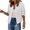White M, variant on Lady Coat Glittering Sequin Round Neck Zipper Closure Long Sleeves Cardigan Short Type Loose Club Performance Stage Party Jacket