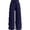Dark Blue, variant on Tween Girls All-Season Baggy Sweatpants, Soft Elastic Waist Wide Leg Joggers for School & Daily Wear