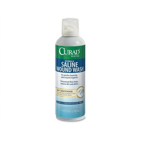 Curad Sterile Saline Wound Wash