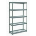 thumbnail image 3 of Global Industrial Extra Heavy Duty Shelving 48"W x 12"D x 72"H With 5 Shelves, Wire Deck, Gry, 3 of 3