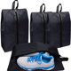 thumbnail image 3 of Juego de 2 bolsas organizadoras para almacenamiento de zapatos, tela de nailon resistente al agua con cremallera resistente para viajar, 3 of 8