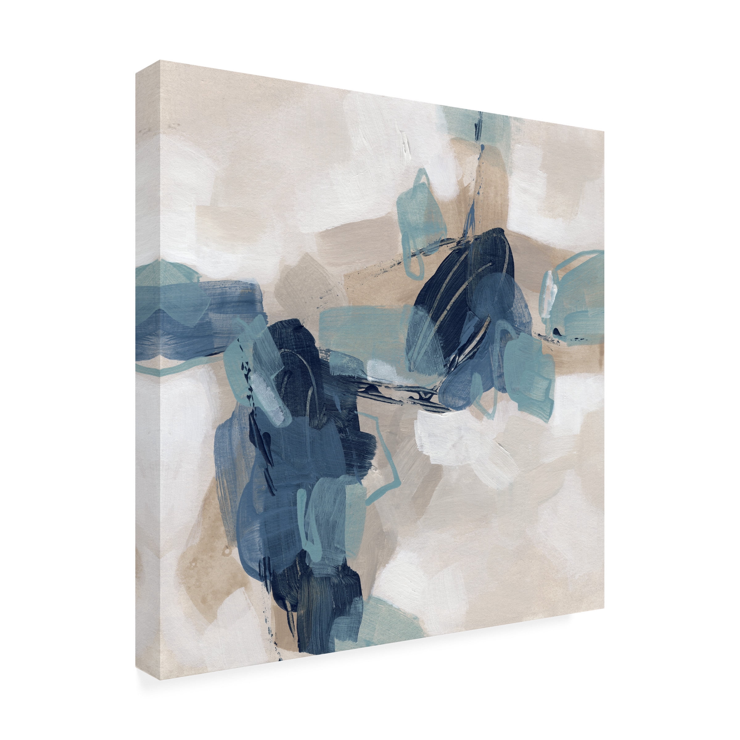 June Erica Vess 'Blues Chorus I' Canvas Art