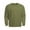 Green, variant on Gfyviroh Tops for Men Casual Solid Color Crew Neck Tops Plus Size Loose Long Sleeve Pullover T-shirts
