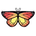 thumbnail image 1 of Alas de mariposa para niños y niñas, alas de mariposa, alas de hadas, disfraz de mariposa, alas de hadas para niñas, disfraz de niño pequeño, arcoíris/azulBPorcelana Deng Xun unisex, 1 of 2