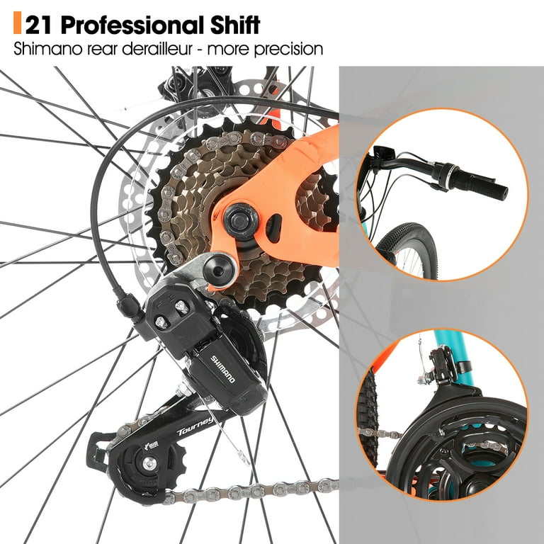 HILAND, Full-Suspension Mountain Bike, 21 Speeds, 26 Inch Wheels HILAND, Full-Suspension Mountain Bike, 21 Speeds, 26 Inch Wheels