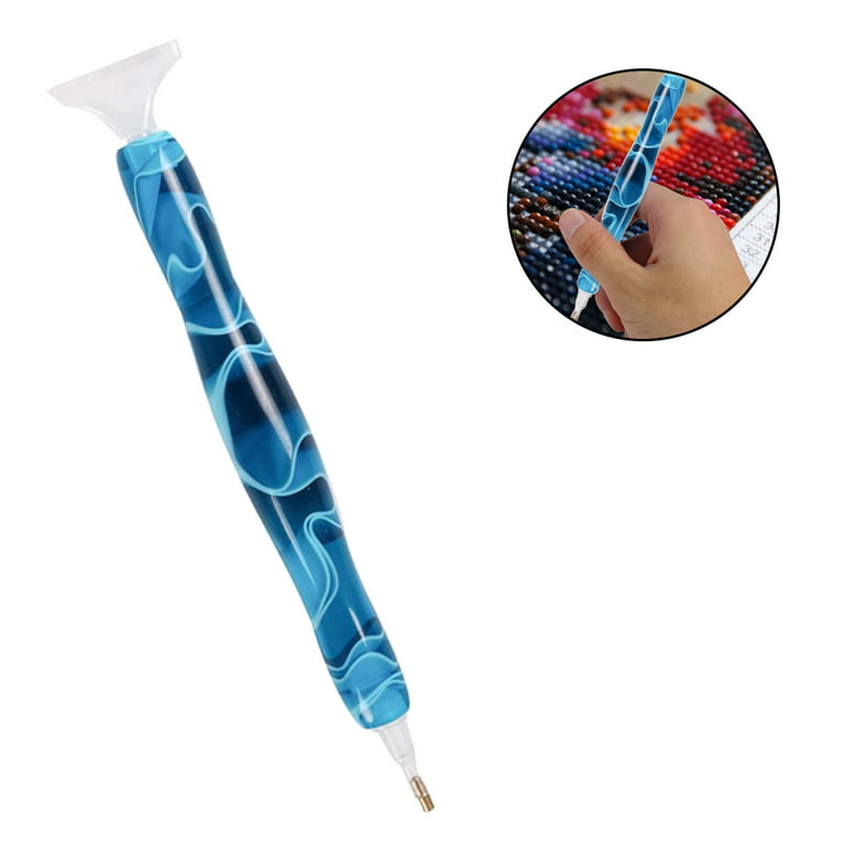 1pc 5D Diamond Painting Pen Embroidery Resin Point Drill Pens Cross Stitch  Art