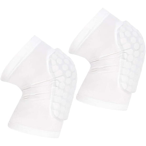 Par de rodilleras, rodilleras, a prueba de golpes, antideslizantes, funda para pierna de baloncesto, almohadilla protectora, protector acolchado, transpirable, desgaste de compresión, Hexpad - 2
