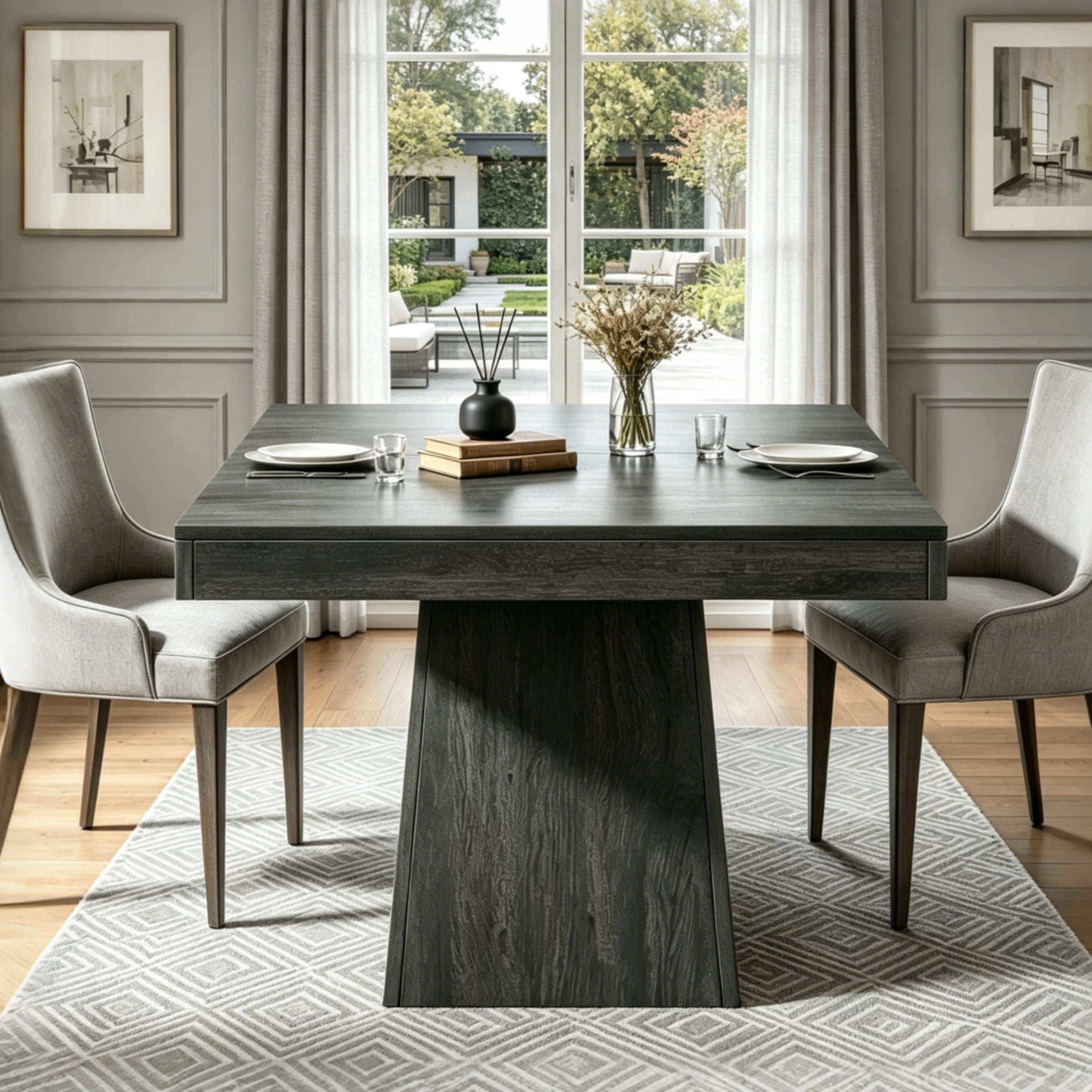 Eastern Legends 36078 Regency Rectangle Dining Table with 8 Legs&