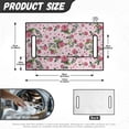 thumbnail image 7 of Whosucclay Rose Floral Pattern 4 Pockets Golf Cart Seat Cover Non-slip for Yamaha EZGO Club Car Icon, Anti‑Slip Golf Cart Seat Protector, 7 of 7