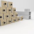 thumbnail image 6 of Ekena Millwork 38"H x 10'L Fiberthane Arcadian Unassembled Balustrade Railing Kit, Style G (7 3/8" On-Center Spacing to Pass 4" Sphere Code), 6 of 6