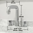 thumbnail image 6 of Vigo Vg01302 Wythe 1.2 GPM Widespread Bathroom Faucet, 6 of 12
