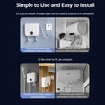 thumbnail image 3 of Mini Electric Tankless Water Heater 3000W 110V Constant Temperature Instant Hot Water Heater with Remote Control Digital Display On Demand Hot Water Heater, 3 of 9