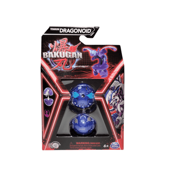 Bakugan Brawl Simulator Collectible Combine and Brawl Action Figure Set Dragonoid, Blue