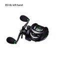 thumbnail image 2 of Naiovety 7,2: 1 carrete Baitcasting cobre portátil profesional desmontable fibra de vidrio de liberación rápida 10 accesorios de carretes de pesca Pescar Tipo 2 Izquierda Naiovety OD025816-04B, 2 of 6