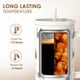 thumbnail image 5 of Taza para beber SANDJEST de acero inoxidable con asa de acero inoxidable de 40 oz, 5 of 8