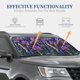 thumbnail image 4 of Balery Starry Night Iris Field Parasol para parabrisas de coche de 2 piezas | Parasol plegable para parabrisas delantero de coche para la mayoría de sedanes-Medium, 4 of 6