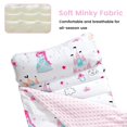 thumbnail image 4 of Toddler Nap Mat With Removable Pillow And Minky Fleece Blanket, Ultra Soft, 4 of 7