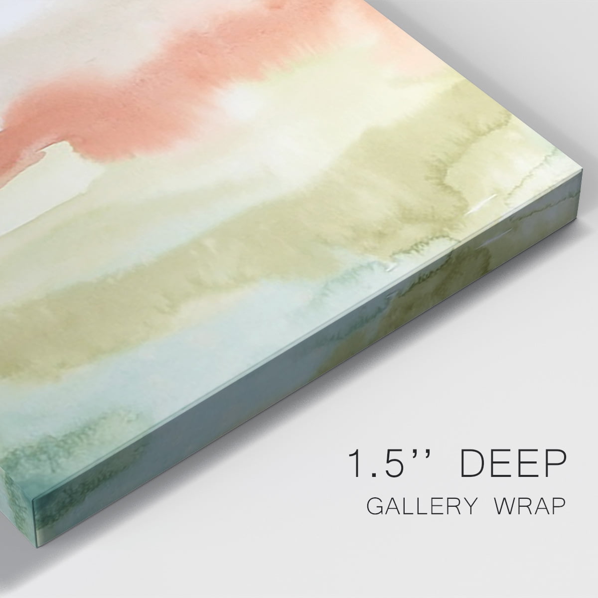 Blushing Sunrise I Premium Gallery Wrapped Canvas - Ready to Hang