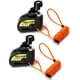 thumbnail image 1 of Candado de freno de disco para motocicleta QWORK, cable de alarma de 7 mm, 110 dB, 1,5 m, 1 of 5