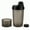 Black, variant on Super Shaker Glass Small with Storage Cap No. 3 – Blue Gym Bottle and Tumbler Water Bottle