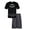 Batman, variant on DC Comics Justice League Superman Big Boys T-Shirt and Mesh Shorts Outfit Set Toddler to Big Kid