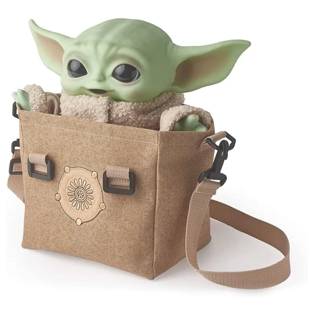 Bebe Yoda Star The Mandalorian CON Sonido Peluche Y Mochila Articulado neucomputo juguet/ coleccion/figura