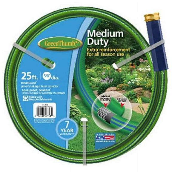 Teknor-Apex  Green Thumb, 0.625 in. x 25 ft. - Nylon Garden Hose