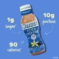 thumbnail image 2 of Quest Nutrition Iced Coffee Vanilla Latte, 200mg of Caffeine, 10g of Protein, 4 Count, 2 of 9