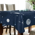 thumbnail image 3 of SKYSONIC Cute Print Tablecloth Waterproof Washable Polyester Square Table Cover Durable Tablecloth for Kitchen Dining Table Party Decor (54 X 72 Inch), 3 of 7