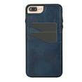 thumbnail image 7 of Allytech Wallet Case for iPhone 8 Plus/7 Plus - 2 Card Holder - Military Grade Drop Protection - Ultra Slim & Protective - Premium PU Leather Shockproof Phone Case for Women & Men - Blue, 7 of 7