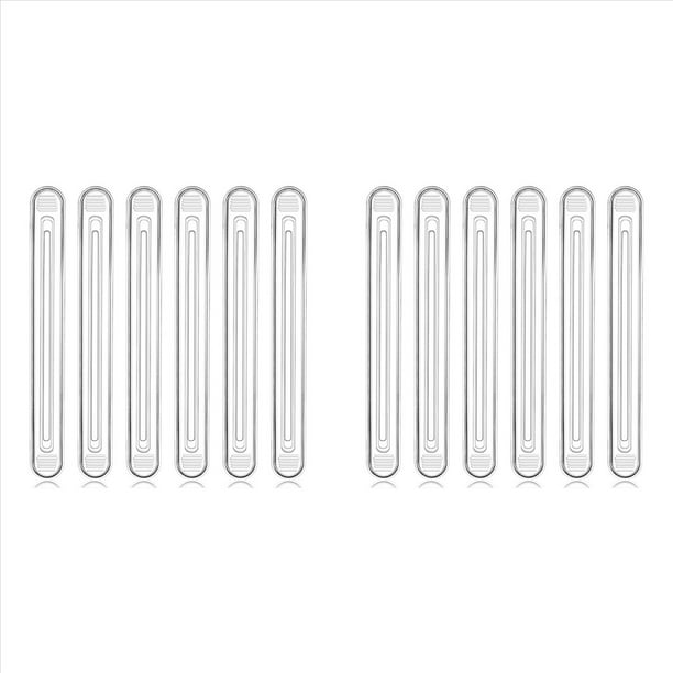 12X Protector Pared Goma para Silla Desde el Respaldo la Silla, Paquete 6 Protectores Transparentes para Muebles, Puerta Gabinete Silicona para Puertas Ducha, Cajón