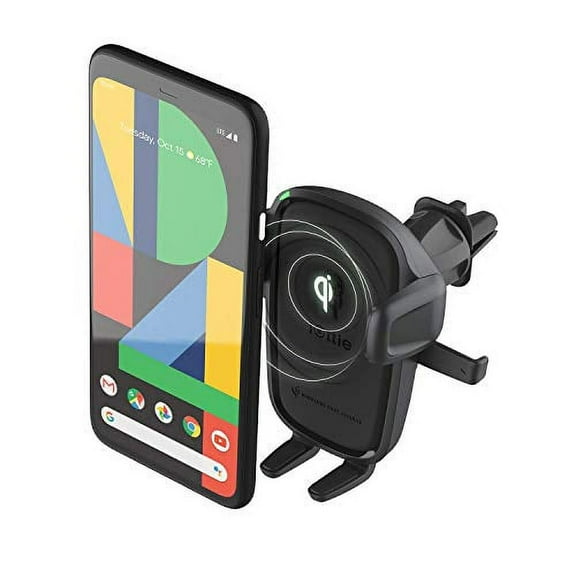 iOttie Wireless Car Charger Easy One Touch Qi Charging CD Slot   Air Vent Combo