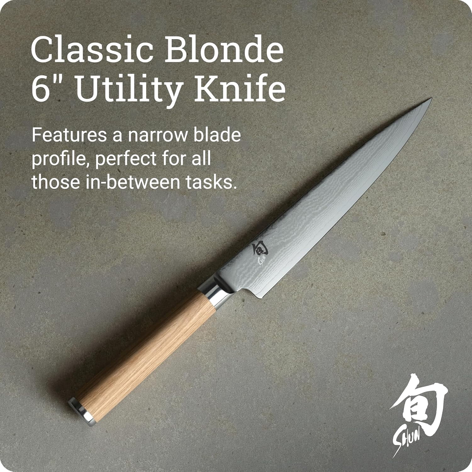 Shun Classic Blonde 6-inch Utility Kitchen Knife DM0701W