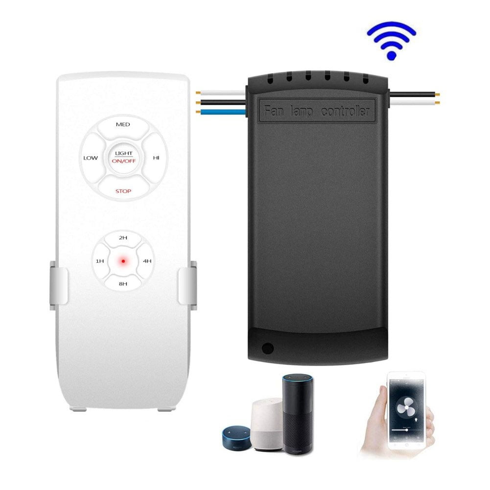Smart Wifi Ceiling Fan Remote Kit Universal Fan Remote Wifi/Voice