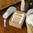 thumbnail image 3 of 100 Pcs Perfume Refillable Scent Tube Reusable Bottles Tiny Test Essential Oil Mini White Glass, 3 of 6
