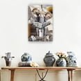 thumbnail image 6 of Funny Elephant Poster Bathroom Wall Decor Artwork Kitchen Vertical Canvas Bedroom Print Pictures for Hallway Wall Painting Panel Giclee Print, 6 of 6