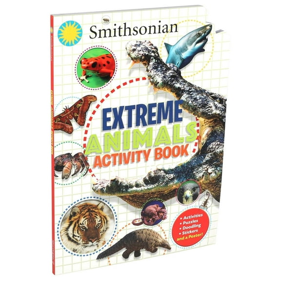 Smithsonian Extreme Animals Activity Book (Paperback)