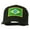 Black, variant on Brazil Flag Patched Mesh Cap - Navy OSFM