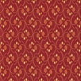 thumbnail image 1 of Ahgly Company Machine Washable Indoor Square Transitional Orange Red Orange Area Rugs, 8' Square, 1 of 7