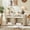 Grey, variant on LELELINKY Rattan Nightstand with Charging Station, 23" Wide Boho Bedside Table with Drawer and Shelf for Bedroom, Living Room, Wood