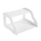 thumbnail image 3 of Wall Mount Router Storage Rack White Composite Material 2-Tier Saves Space No Drilling 6.5x4.3, 3 of 4